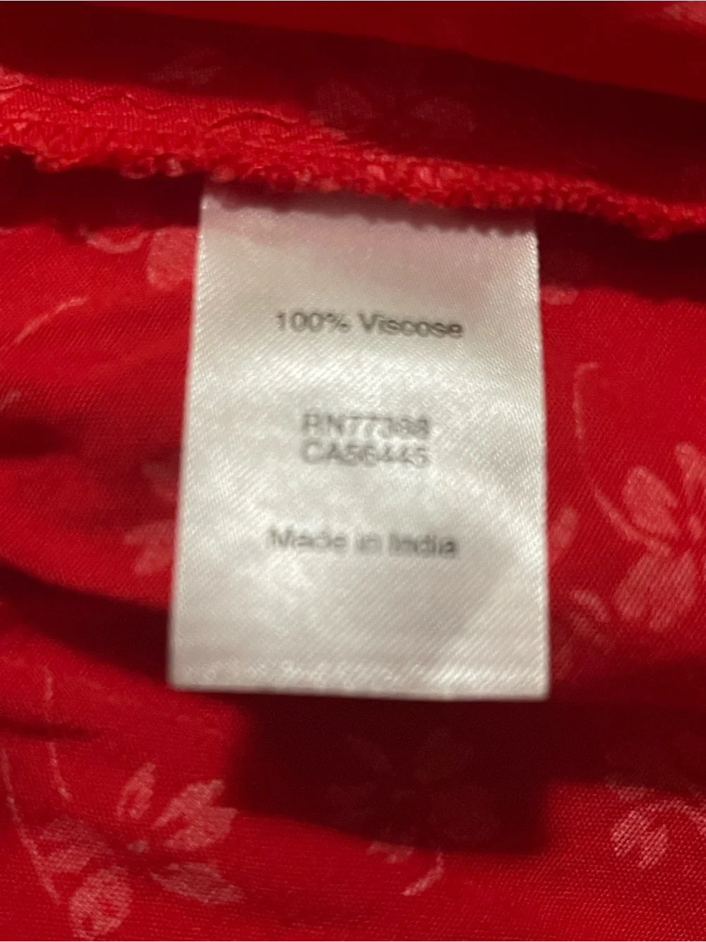 J. Crew Red Floral Wrap-Style Mini Dress